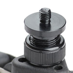 1/4 inch Screw Universal Three Feet Monopod Stand Base for Camera Camcorder, Black Stand Base