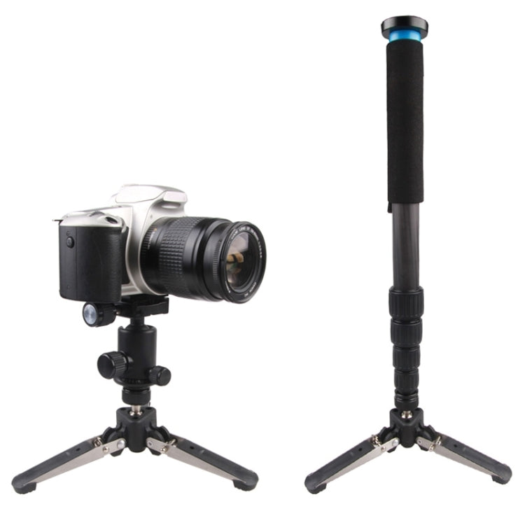 1/4 inch Screw Universal Three Feet Monopod Stand Base for Camera Camcorder, Black Stand Base