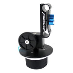 YELANGU YLG0103A F1 Upgraded Version Follow Focus with Adjustable Gear Ring Belt for Canon / Nikon / Video Cameras / DSLR Cameras, YLG0103A