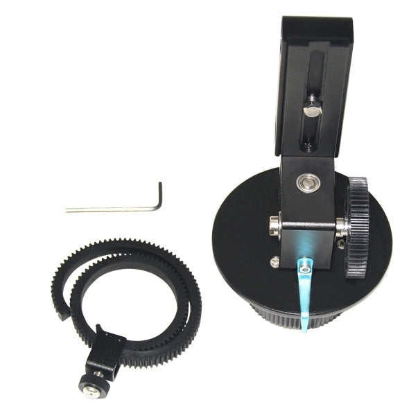 YELANGU YLG0103A F1 Upgraded Version Follow Focus with Adjustable Gear Ring Belt for Canon / Nikon / Video Cameras / DSLR Cameras, YLG0103A