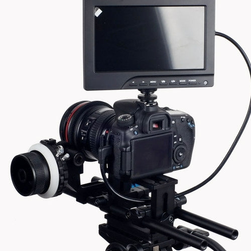 YELANGU YLG0103A F1 Upgraded Version Follow Focus with Adjustable Gear Ring Belt for Canon / Nikon / Video Cameras / DSLR Cameras, YLG0103A