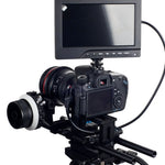 YELANGU YLG0103D F4 Limit Follow Focus with Adjustable Gear Ring Belt for Canon / Nikon / Video Cameras / DSLR Cameras, YLG0103D