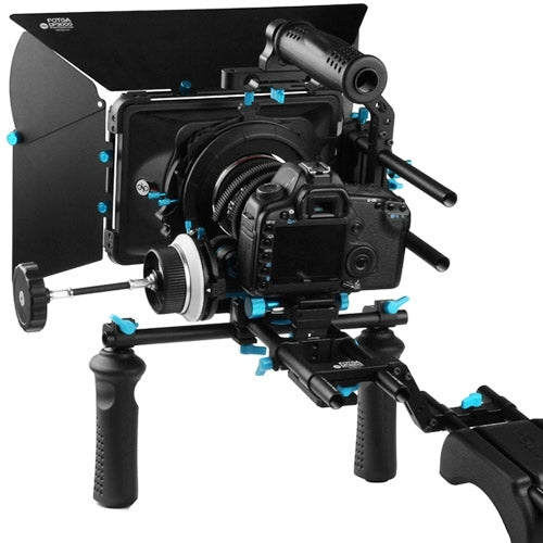 YELANGU YLG0103D F4 Limit Follow Focus with Adjustable Gear Ring Belt for Canon / Nikon / Video Cameras / DSLR Cameras, YLG0103D