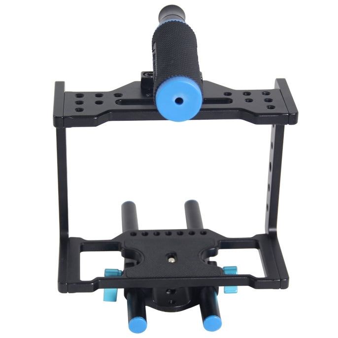 YELANGU YLG0108D Protective Cage Handle Stabilizer Top Set for DSLR Camera