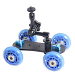 YELANGU YLG0105B Mini Scaled Camera Dolly Track Car for Canon / Nikon Cameras / DSLR Camera, YLG0105B