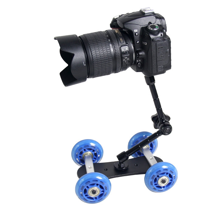 YELANGU YLG0105B Mini Scaled Camera Dolly Track Car for Canon / Nikon Cameras / DSLR Camera, YLG0105B