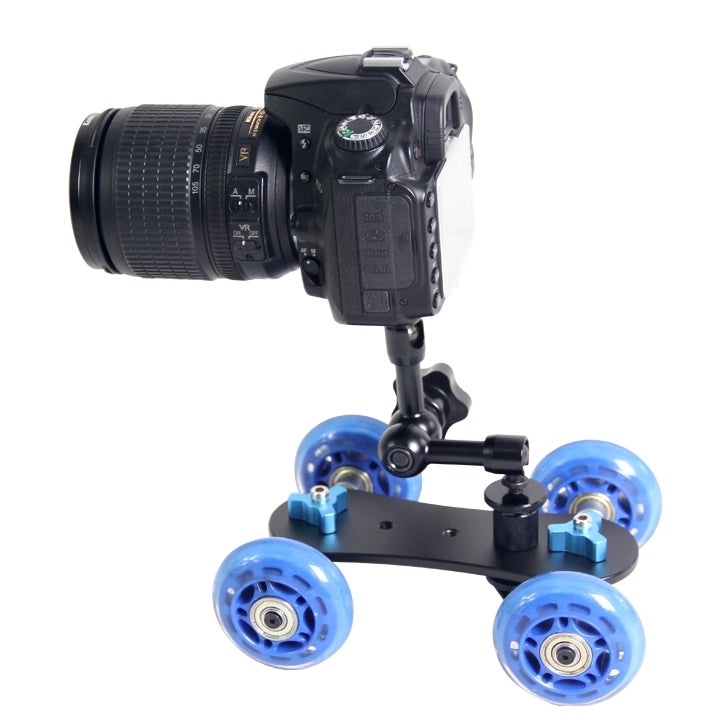 YELANGU YLG0105B Mini Scaled Camera Dolly Track Car for Canon / Nikon Cameras / DSLR Camera, YLG0105B