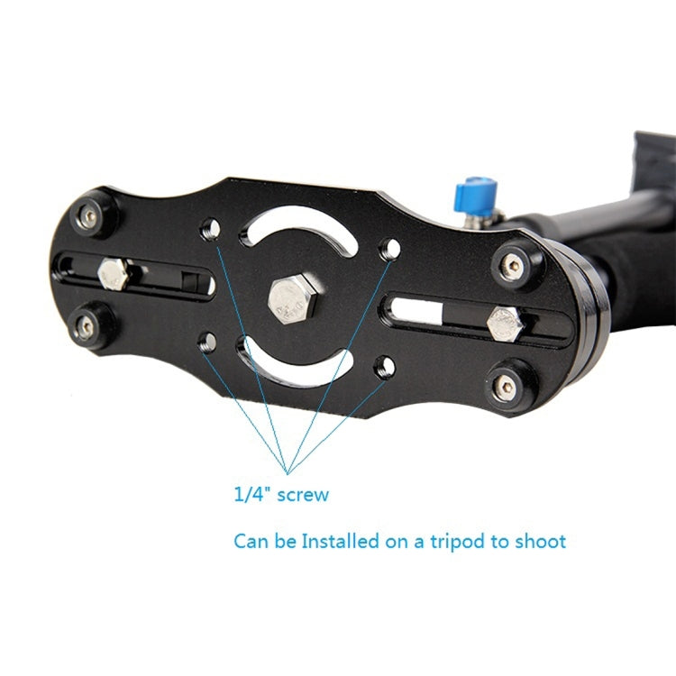 YELANGU S40L 40cm Aluminum Alloy Handheld Stabilizer for DSLR Camera DV