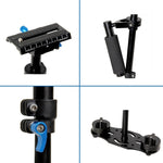 YELANGU S40L 40cm Aluminum Alloy Handheld Stabilizer for DSLR Camera DV