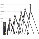 ZOMEI Z688 Portable Professional Travel Magnesium Alloy Material Tripod Monopod with Ball Head for Digital Camera, Z688