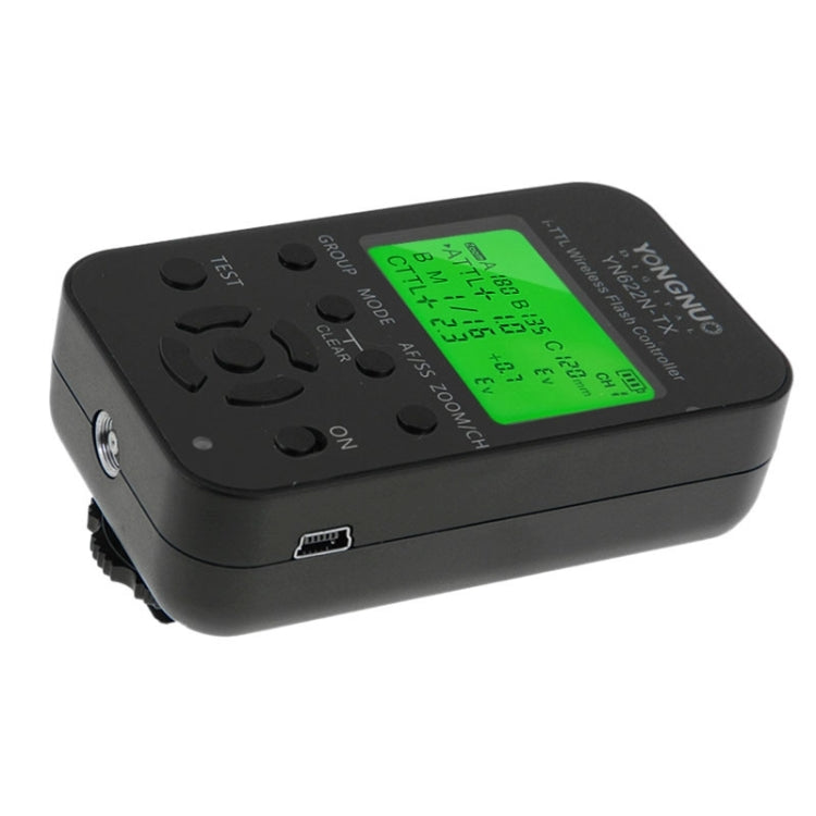 YONGNUO YN622N-KIT i-TTL Wireless Flash Trigger Controller + Transceiver Kit for Nikon Camera, for Nikon