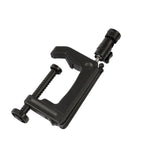 Desktop Fixed Clamp Holder Mount with Tripod Adapter for GoPro, Insta360, DJI and Other Action Cameras, Clamp Size: 1 - 6 cm, Table Clamp