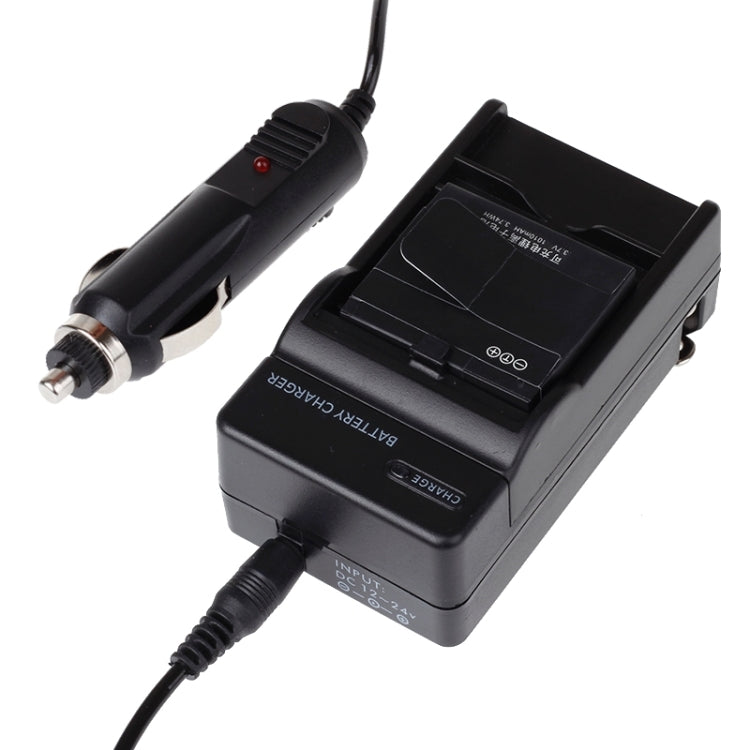 Digital Camera Battery Charger with Car Charger for Xiaomi Xiaoyi, US Plug, Car Charger