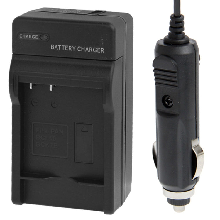 Digital Camera Battery Car Charger for Panasonic BCF10 / BCK7E, BCF10
