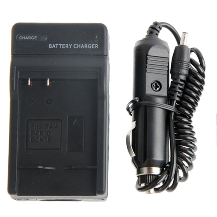 Digital Camera Battery Car Charger for Panasonic BCF10 / BCK7E, BCF10