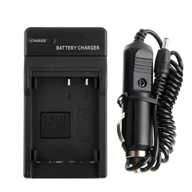 Digital Camera Battery Car Charger for Canon NP-7L, NP-7L