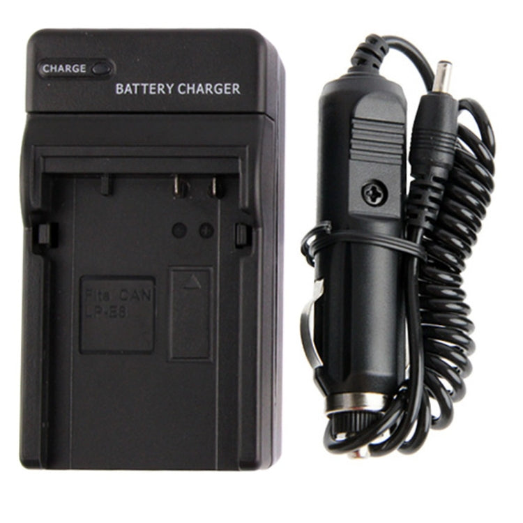 Digital Camera Battery Car Charger for Canon LP-E8, LP-E8