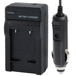 Digital Camera Battery Travel & Car Charger for Canon NB-10L, NB-10L