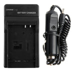 Digital Camera Battery Travel & Car Charger for Canon NB-10L, NB-10L