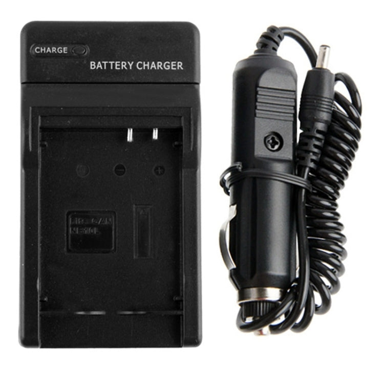 Digital Camera Battery Travel & Car Charger for Canon NB-10L, NB-10L