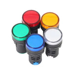مصباح مؤشر إشارة LED مقاس 22 مم AD16-22D / S، 220 فولت