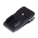 360 Degree Rotation J Shape Backpack Hat Clip Fast Clamp Mount for Xiaomi Yi Sport Camera(XM17), J Shape Backpack