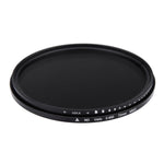 72mm ND Fader Neutral Density Adjustable Variable Filter ND 2 to ND 400 Filter, 72mm