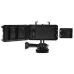 30M Waterproof Video Light 3 Modes Flashlight with Base Mount & Screw for GoPro, Insta360, DJI and Other Action Cameras, 30M Waterproof
