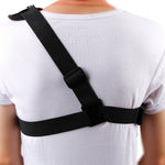Ceinture de poitrine rotative à 360° spéciale sport à une épaule pour GoPro, Insta360, DJI et autres caméras d'action, ceinture à une épaule