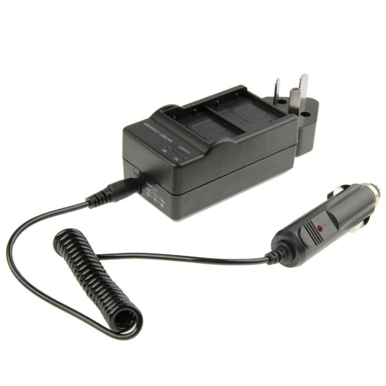 3 in 1 Digital Camera Dual Battery Car Charger for GoPro HERO3+ / 3  AHDBT-201 / AHDBT-301, US Plug, UK Plug, AU Plug