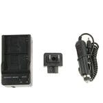 3 in 1 Digital Camera Dual Battery Car Charger for GoPro HERO3+ / 3  AHDBT-201 / AHDBT-301, US Plug, UK Plug, AU Plug