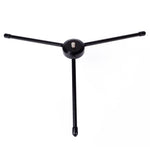 Portable Folding Metal Tripod for PULUZ Action Sports Cameras Jaws Flex Clamp Mount for GoPro, Insta360, DJI and Other Action Cameras, Metal Tripod