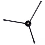 Portable Folding Metal Tripod for PULUZ Action Sports Cameras Jaws Flex Clamp Mount for GoPro, Insta360, DJI and Other Action Cameras, Metal Tripod