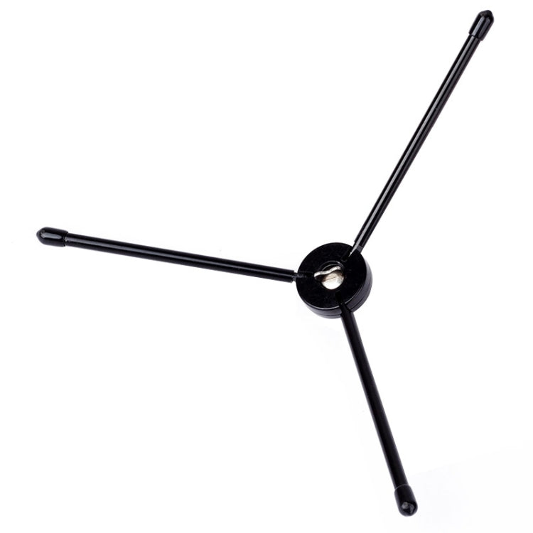 Portable Folding Metal Tripod for PULUZ Action Sports Cameras Jaws Flex Clamp Mount for GoPro, Insta360, DJI and Other Action Cameras, Metal Tripod