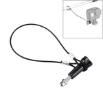 Stainless Steel Lanyard / Tether with Screw for GoPro HERO11 Black/HERO10 Black / HERO9 Black /HERO8 Black /7 /6/ 5 /5 Session /4 /3+ /3 /2 /1, Length: 31.5cm