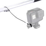 Stainless Steel Lanyard / Tether with Screw for GoPro HERO11 Black/HERO10 Black / HERO9 Black /HERO8 Black /7 /6/ 5 /5 Session /4 /3+ /3 /2 /1, Length: 31.5cm