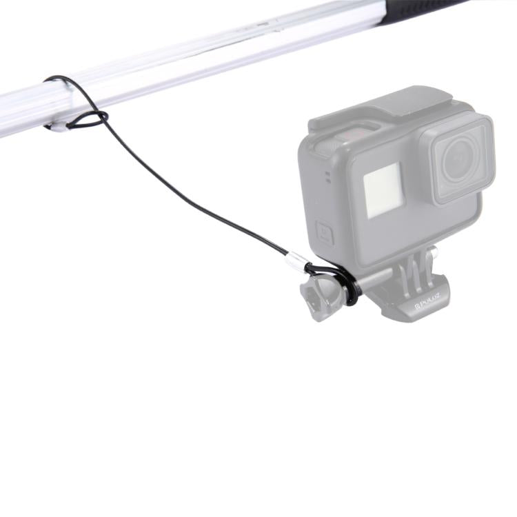 Stainless Steel Lanyard / Tether with Screw for GoPro HERO11 Black/HERO10 Black / HERO9 Black /HERO8 Black /7 /6/ 5 /5 Session /4 /3+ /3 /2 /1, Length: 31.5cm