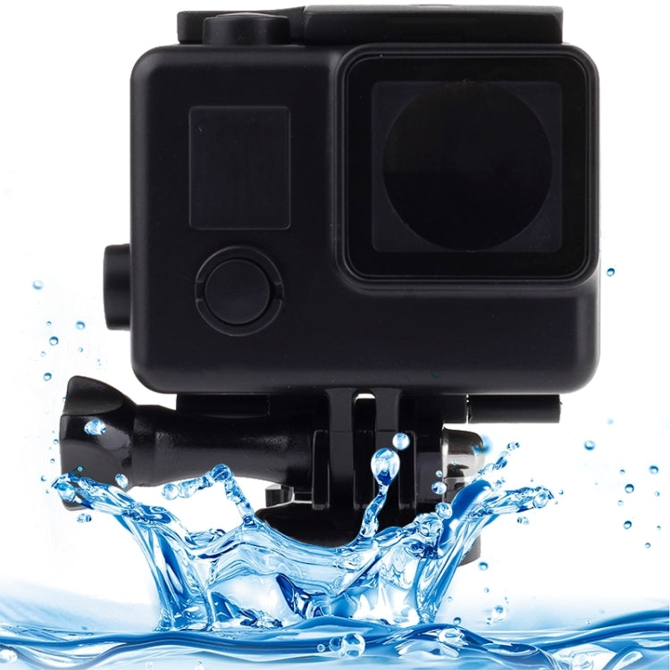 Black Edition Waterproof Housing Protective Case with Buckle Basic Mount for GoPro HERO4 /3+,  Waterproof Depth: 10m, 10m Waterproof