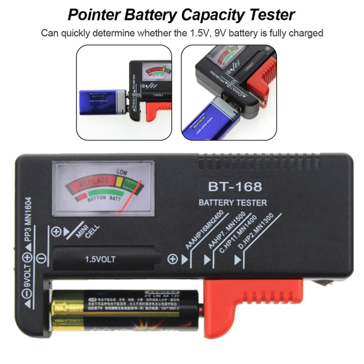 مختبر بطاريات عالمي لبطاريات 1.5V AAA وAA و9V 6F22