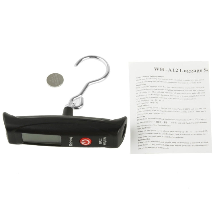 A12 Portable Electronic Luggage Scale , A12