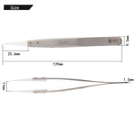 أفضل ملقط BST-72-MZ 302 من الفولاذ المقاوم للصدأ بمقاومة عالية للحرارة مع رأس سيراميكي، BST-72-MZ