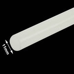 10x Practical Transparent White Hot Melt Glue Stick, Size: 270 x 11mm (10pcs in one packaging, the price is for 10pcs), 270 x 11mm
