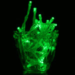 For Christmas Party, 30 LED,  2-Mode Flash, Battery Powered, 3m Green Light, 3m Purple Light, 3m Yellow Light, 3m Blue Light, 3m Red Light, 3m Warm White, 3m White Light, 3m Pink Light