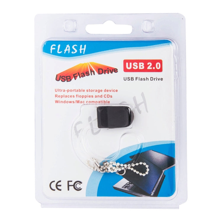 ذاكرة فلاش USB صغيرة 8 جيجابايت مع سلسلة للكمبيوتر واللابتوب، 8 جيجابايت
