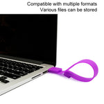 قرص فلاش USB 2.0 بسوار سيليكون 4GB، 4GB
