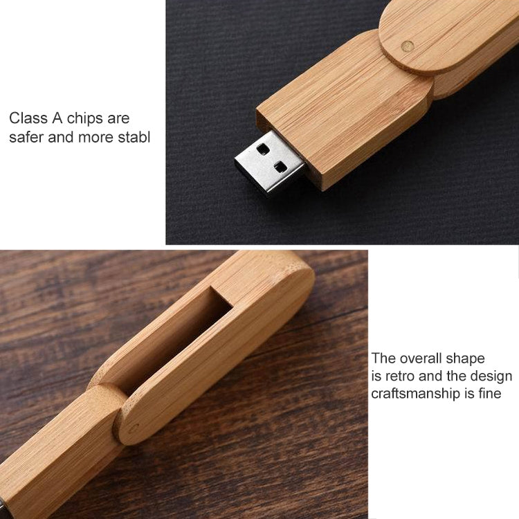 قرص فلاش USB مصنوع من الخشب 8GB، S-FD-1151A، S-FD-1151B، S-FD-1151C