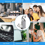 قرص فلاش USB 2.0 على شكل سلسلة مفاتيح معدنية بسعة 16 جيجابايت (رمادي)