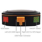 جهاز تعقب GPS صغير الحجم مقاوم للماء IPX6 للحيوانات الأليفة / الأطفال مع زر استغاثة SOS، KH-109