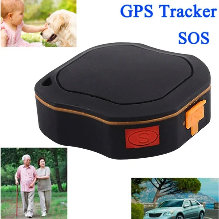 جهاز تعقب GPS صغير الحجم مقاوم للماء IPX6 للحيوانات الأليفة / الأطفال مع زر استغاثة SOS، KH-109