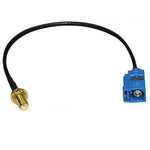 Fakra C Male to RP-SMA Female Connector Adapter Cable / Connector Antenna, Fakra C Male to RP-SMA  Female